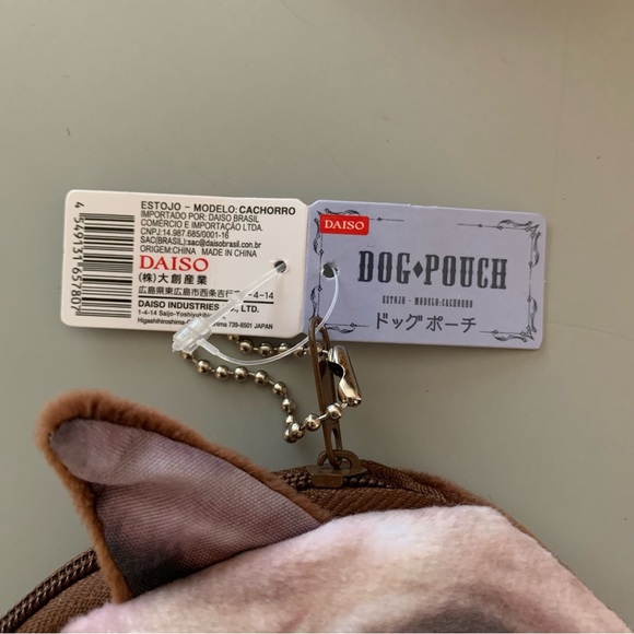 🔥5/$20🔥 “Daiso” French Bulldog Face Coin Purse NWT - Picture 7 of 9